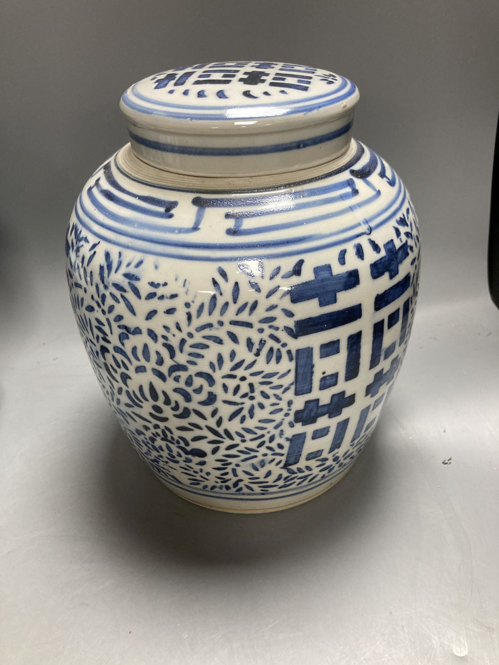 A Chinese famille rose dessert dish, 27cm, assorted Chinese blue and white porcelain and a delft ware hanging candle lantern, 26cm